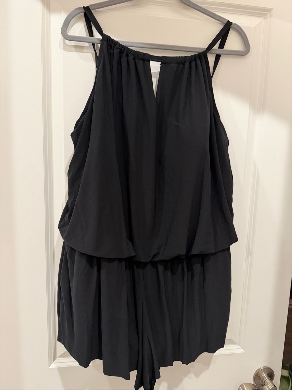 Aqua Green Black Swimsuit romper